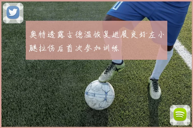 奥特透露古德温恢复进展良好左小腿拉伤后首次参加训练